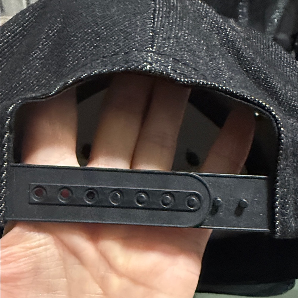 Black and Silver Embellished Men's Hat - Picture 9 of 9